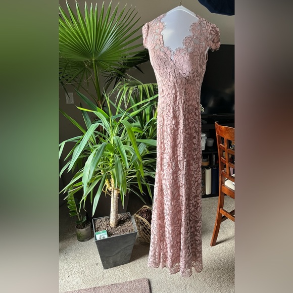 Mother of the Bride Dress, Eliza J, blush - Picture 3 of 8